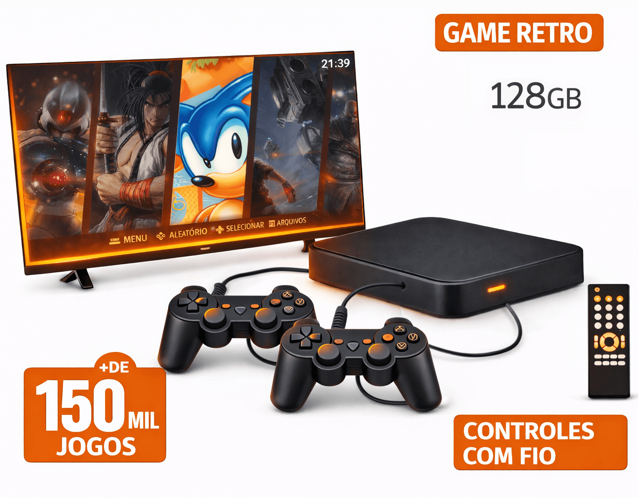 GAME 2 RETRO — 128GB · 1+1 controles - foto 2