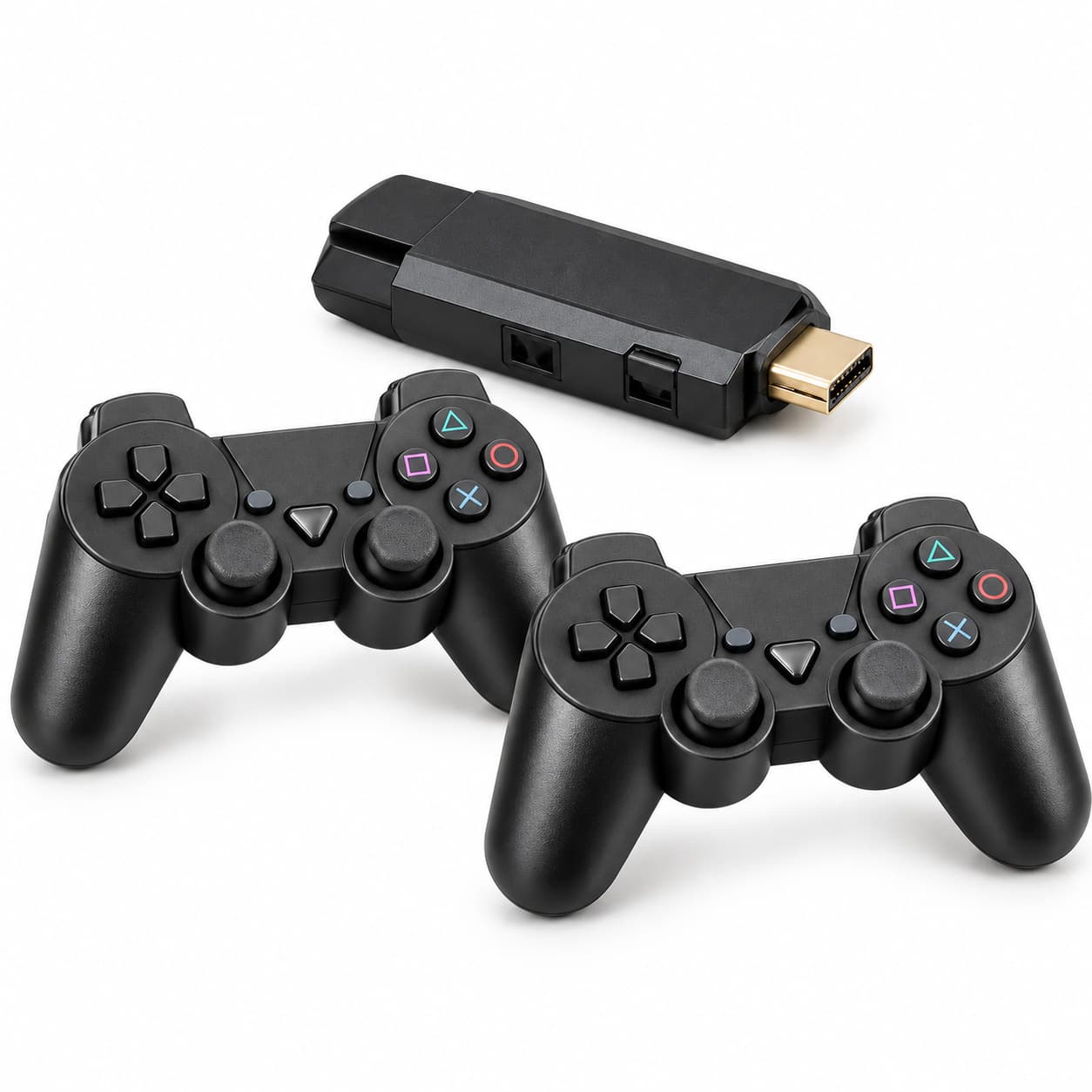 Videogame Retrô Game Stick X2 Black – Sistema 5.0 Atualizado