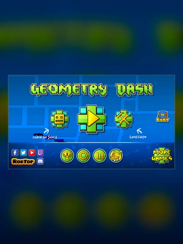 Capa de Geometry Dash