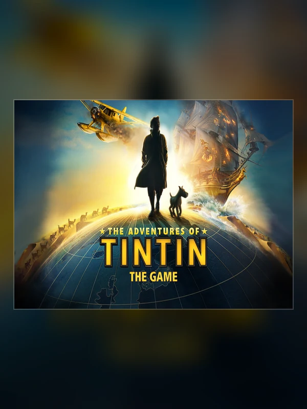 Capa de The Adventures OF Tintin